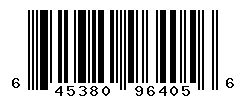 UPC barcode number 645380964056