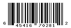 645416702812 barcode