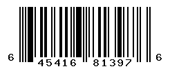 upc 645416813976 barcode image