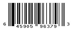 UPC barcode 645905963793