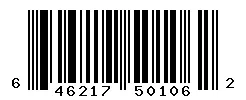 UPC barcode 646217501062