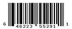 UPC barcode number 646223552911