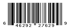 UPC barcode number 646292276299