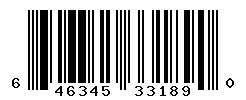 UPC barcode number 646345331890