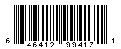 UPC barcode 646412994171