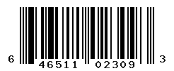 UPC barcode number 646511023093