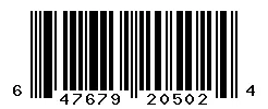 UPC 647679205024 barcode image