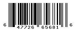 UPC barcode number 647726656816