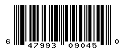 UPC barcode number 647993090450