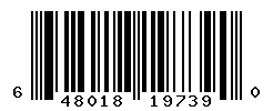 UPC barcode number 648018197390