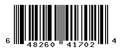 UPC barcode 648260417024