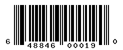 UPC barcode number 648846000190