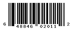 UPC barcode number 648846020112