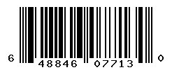 UPC barcode number 648846077130