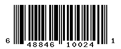 upc 648846100241 barcode image