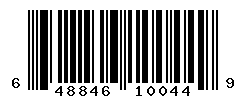 upc 648846100449 barcode image