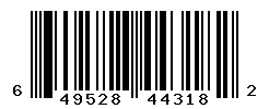 UPC barcode number 649528443182