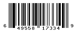 UPC barcode number 649558173349