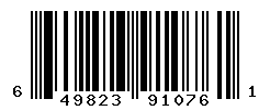 UPC barcode number 649823910761