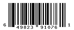 UPC barcode 649823910761