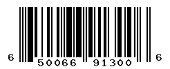 UPC 650066913006 barcode image