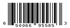 UPC barcode 650066955853