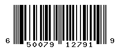 UPC barcode number 650079127919
