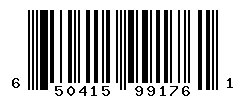 UPC barcode number 650415991761