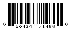 upc 650434714860 barcode image