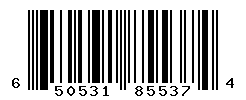 UPC barcode number 650531855374
