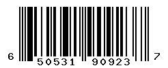 UPC barcode 650531909237