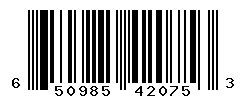 upc 650985420753 barcode image