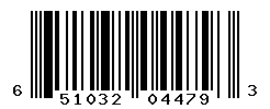 UPC barcode number 651032044793