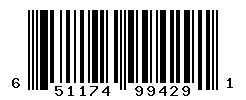 UPC barcode number 651174994291