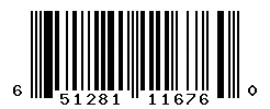 UPC barcode 651281116760