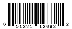 UPC barcode 651281126622