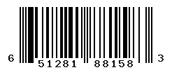 UPC barcode number 651281881583