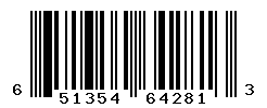 upc 651354642813 barcode image