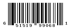 UPC barcode number 651519990681