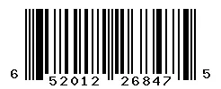 UPC barcode 652012268475