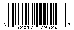 UPC barcode 652012293293