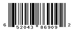 UPC barcode number 652043869092