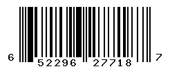 UPC barcode 652296277187