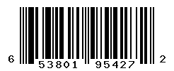 UPC barcode number 653801954272