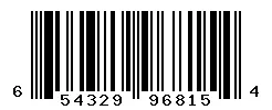 654329968154 barcode