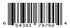 654391797904 barcode