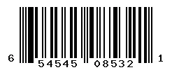 654545085321 barcode
