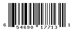UPC barcode number 654690177131