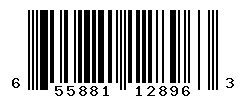 UPC barcode number 655881128963
