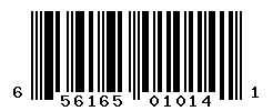 UPC barcode number 656165010141